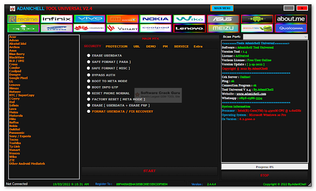 gsm frp tool