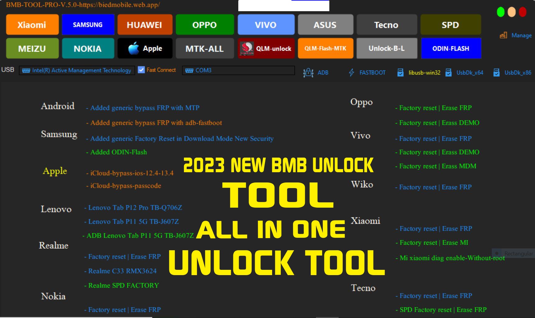 gsm unlocking tools