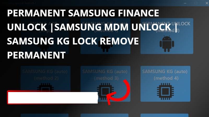 gsm mdm lock tools