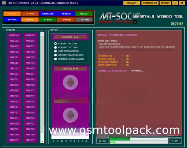 gsm tools for unlocking