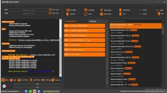 gsm unlocking tools 