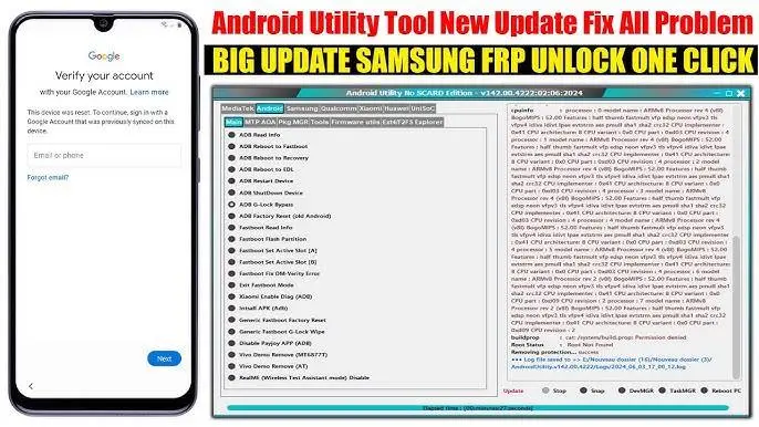 gsm frp andorid tools