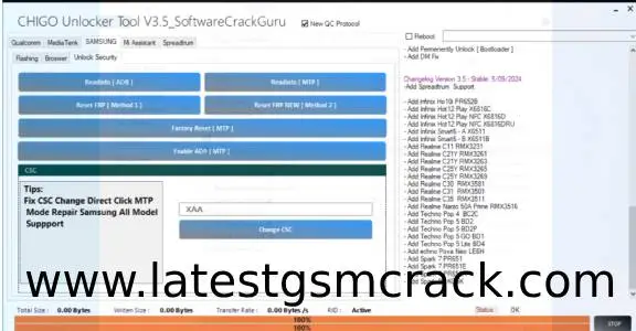 gsm frp tools