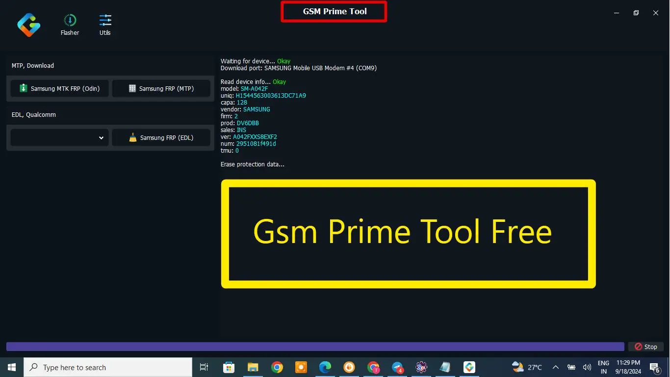 gsm frp tools