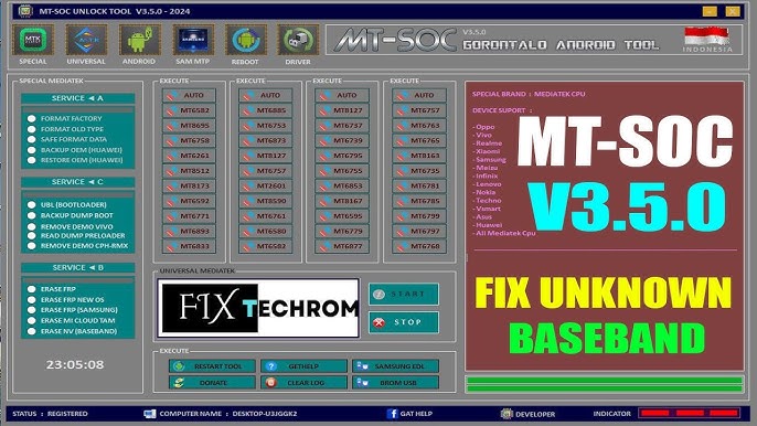 gsm frp tools