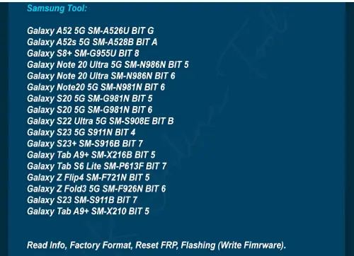 gsm flashing tools