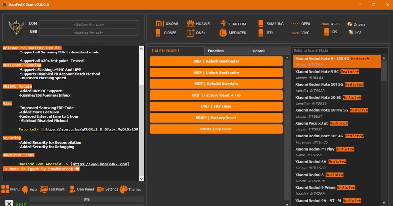 gsm unlocking tools