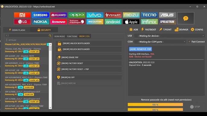 gsm unlocking tools